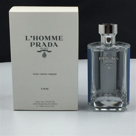 prada l'homme tester.